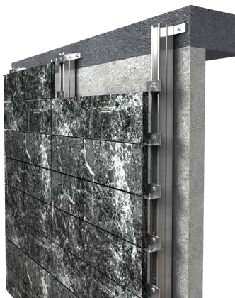 Square tube with welded channel and double pin L-bracket