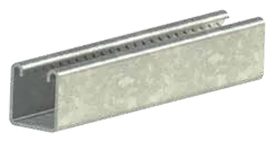 Toothed C-channel