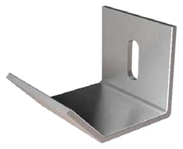 L-bracket with curved leg (ST-500-1700)