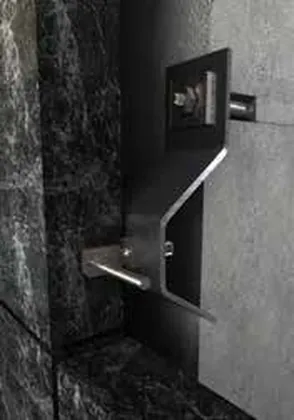 Z-bracket with returned leg (ST-600-1100)