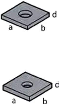 Square washer