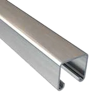 Metal framing channel