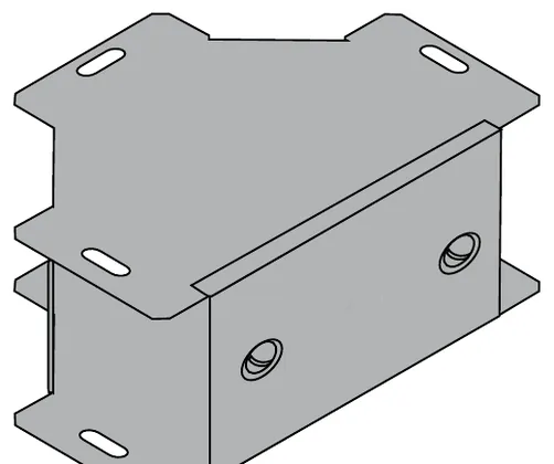 Tee bend outside lid