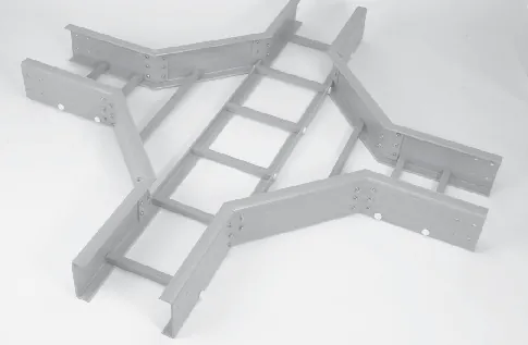 Horizontal cross 90°