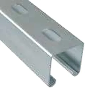 Metal framing channel
