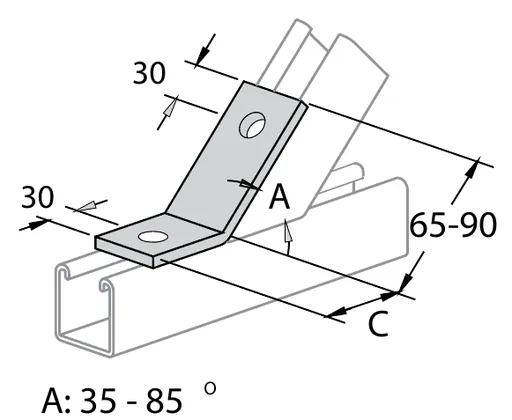 Angular bracket