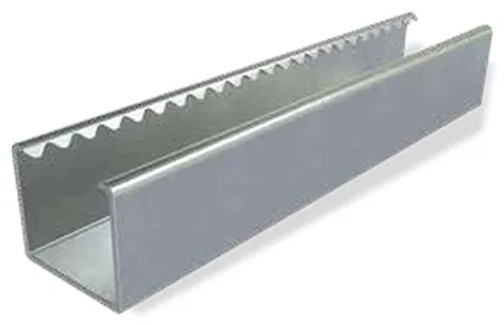 Toothed channel 41 × 41 mm