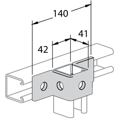 U & wing bracket