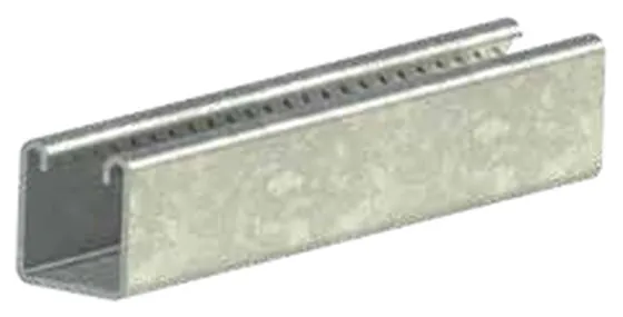 Toothed C-channel