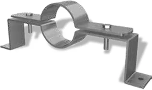 Offset pipe clamp