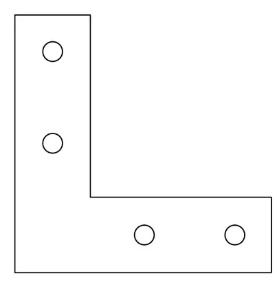 L-bracket connector