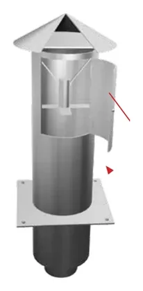 Automatic foul air exhaust fan