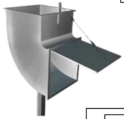 Automatic fire shutter door type C