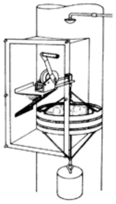 Manual chute cleaning system