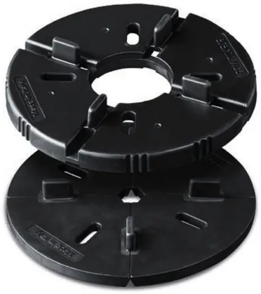 EH Rubber 10+6 support