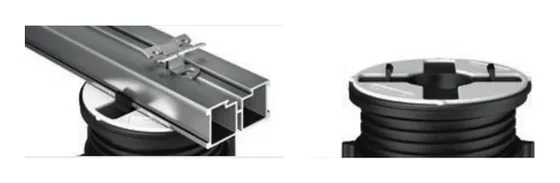 Head for aluminium joist