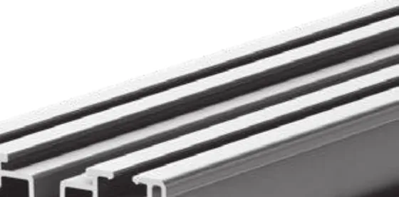 ECO aluminium joist for rapid flow