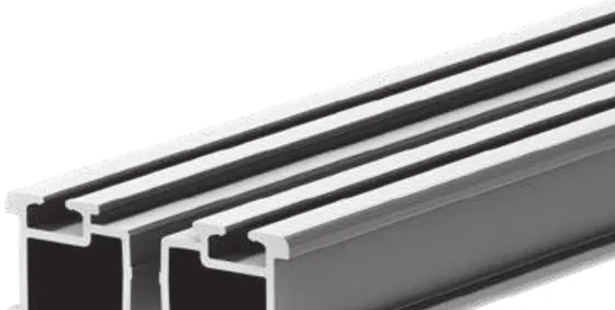 Aluminium joist for rapid flow