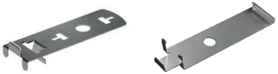 Vertical lining clip
