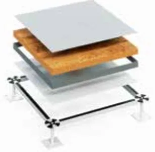 Raised access floor system (Pixel)