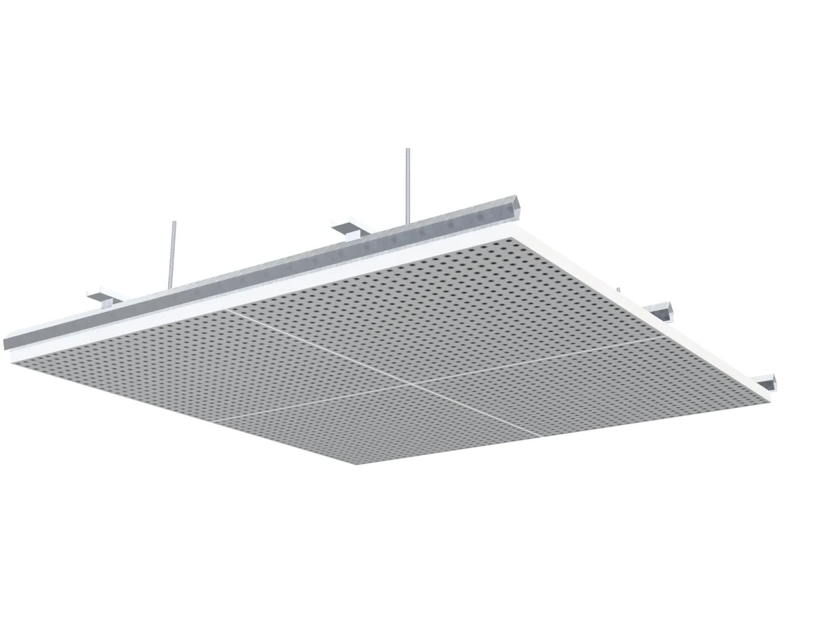 Semi-concealed & clip-in grid