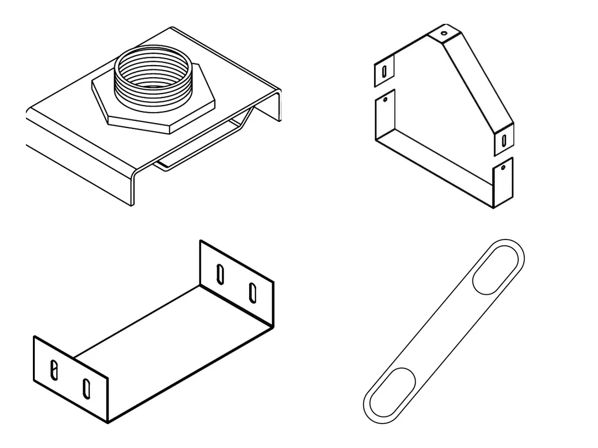 Trunking accessories